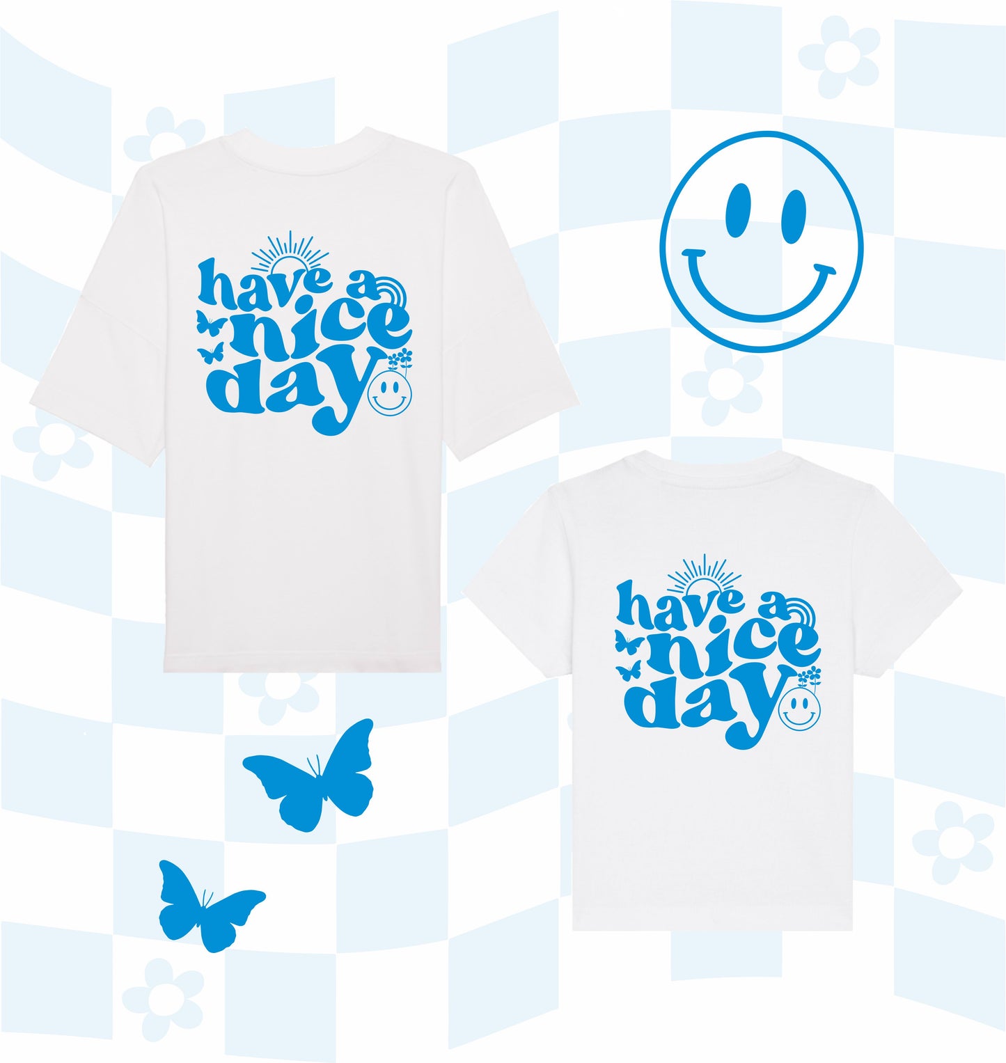 Have A Nice Day Unisex Tee - White