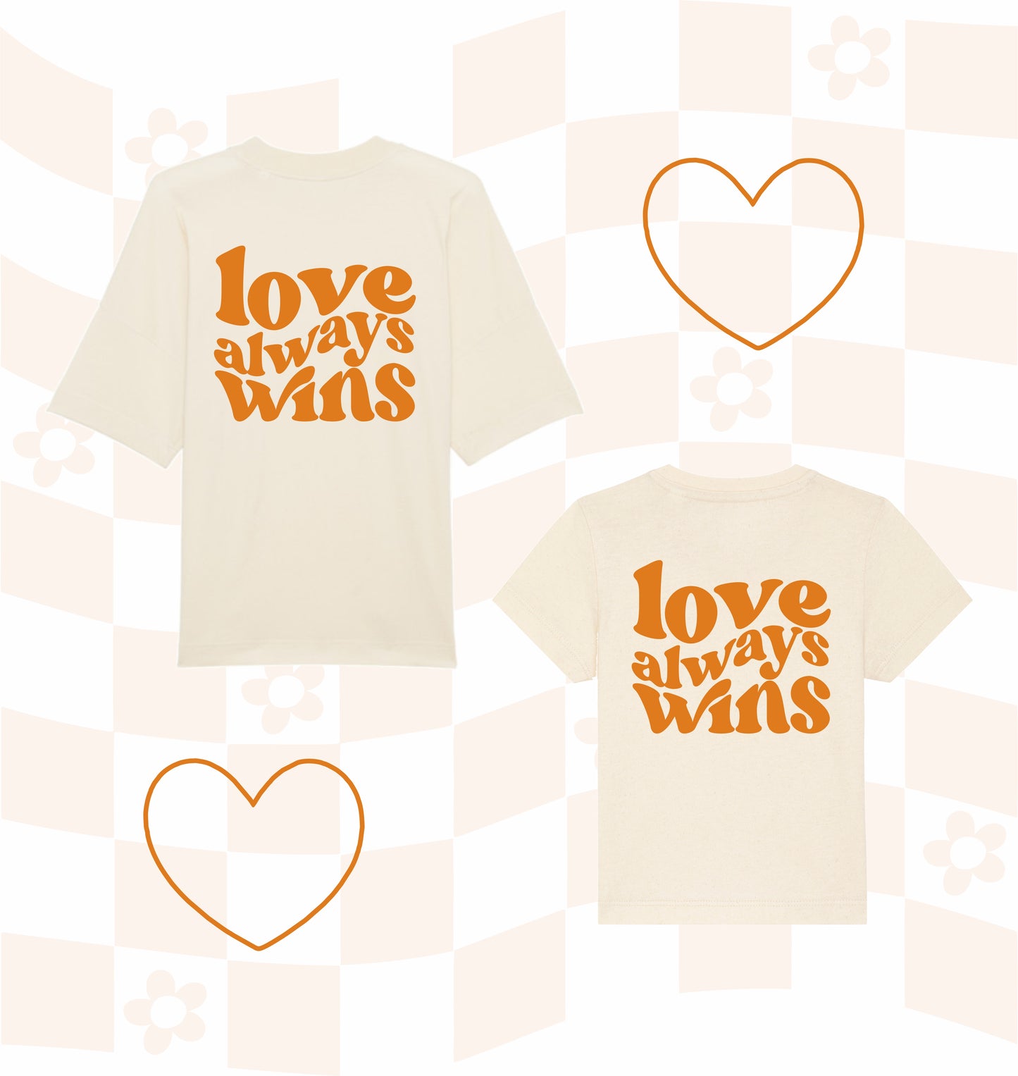 Love Always Wins Unisex Tee - Natural