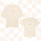 You Are My Sunshine & You Make Me Happy Unisex Tee's - Natural