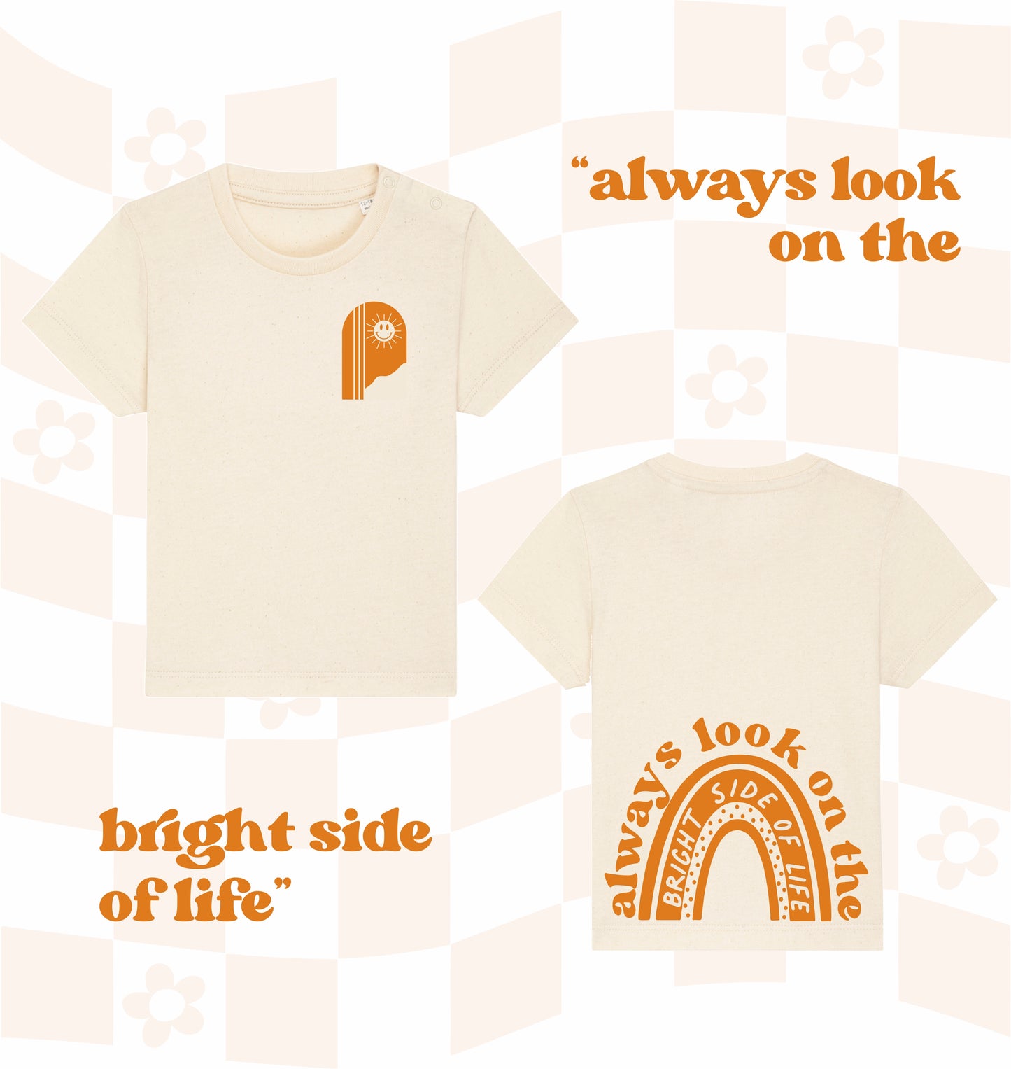 Always Look On The Bright Side Of Life  Unisex Tee - Natural