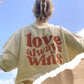 Love Always Wins Unisex Tee - Natural
