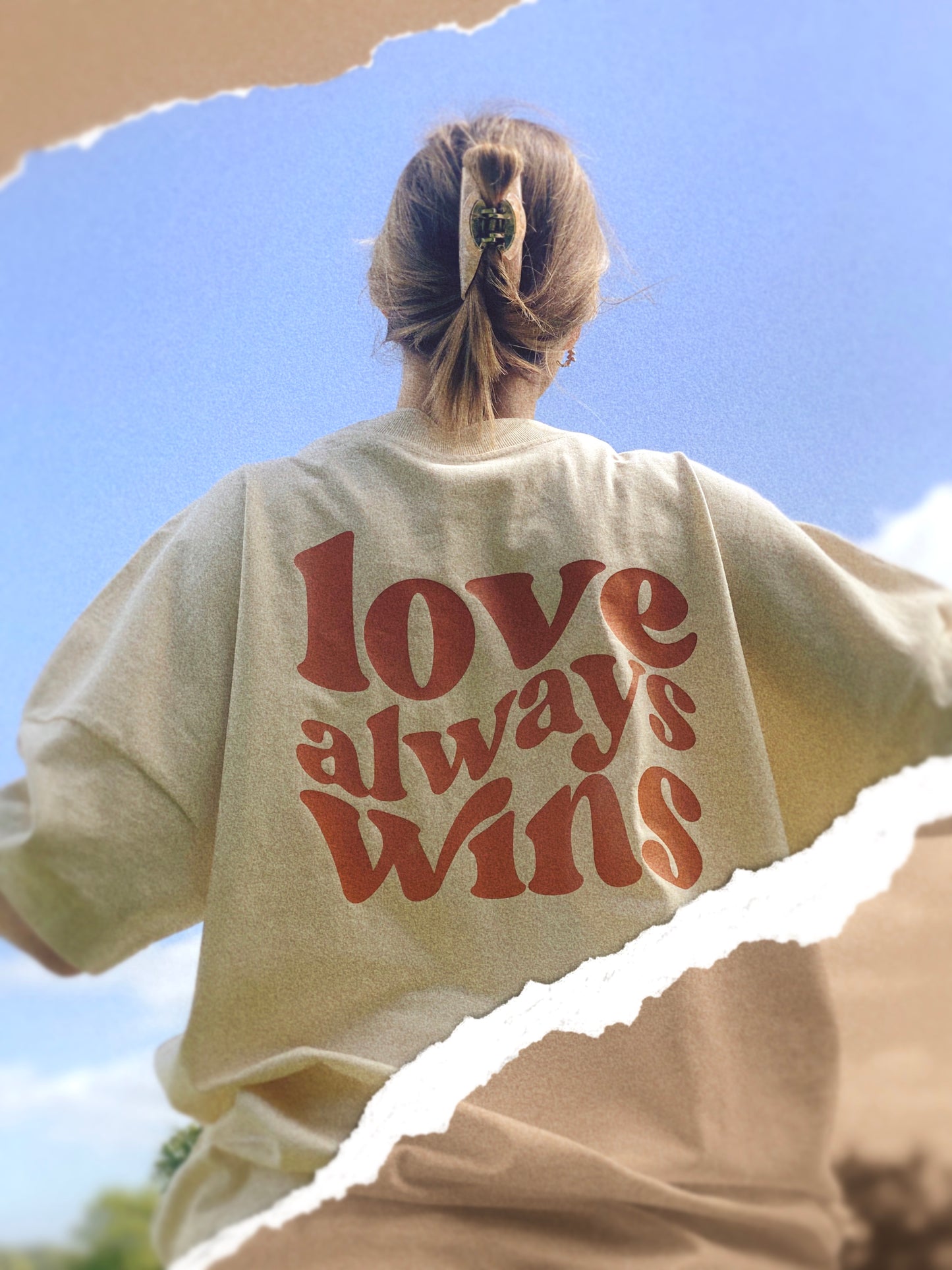 Love Always Wins Unisex Tee - Natural