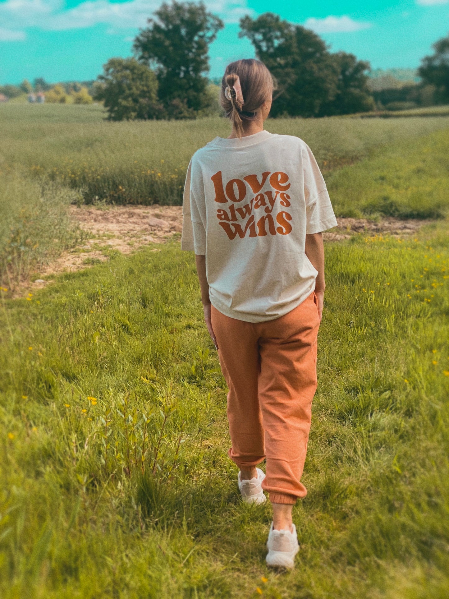 Love Always Wins Unisex Tee - Natural