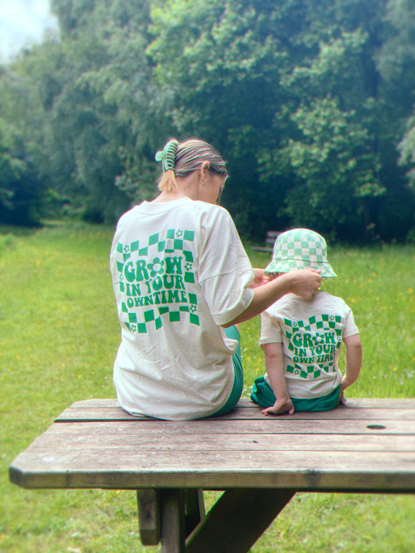 Grow In Your Own Time Unisex Tee - Natural