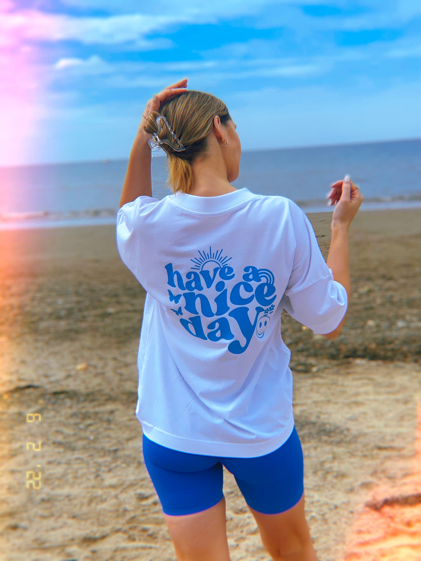 Have A Nice Day Unisex Tee - White