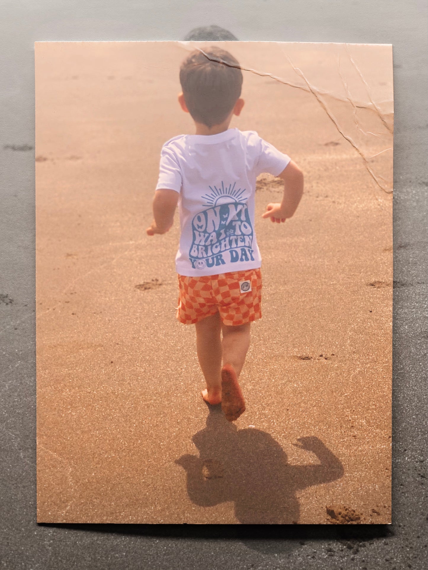 On My Way To Brighten Your Day Unisex Tee - White