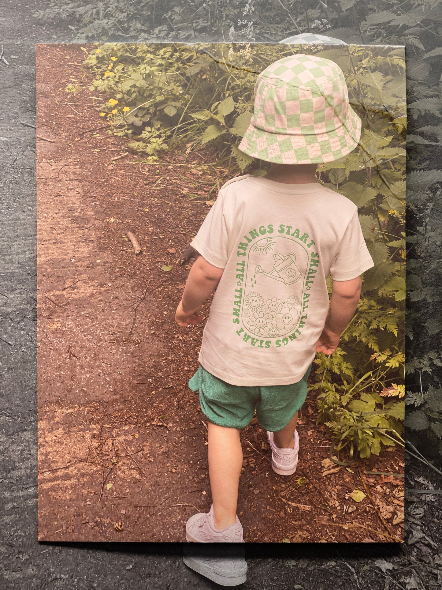 All Things Start Small  Unisex Tee - Mint Green