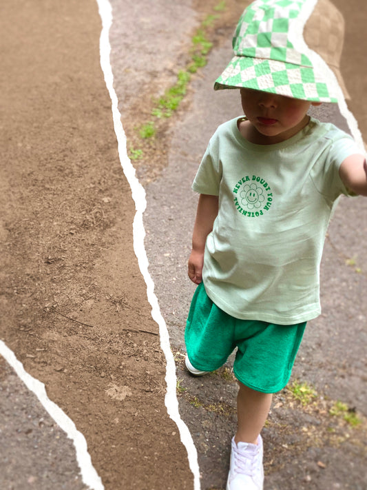 All Things Start Small  Unisex Tee - Mint Green