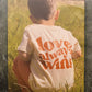 Love Always Wins Unisex Tee - Natural