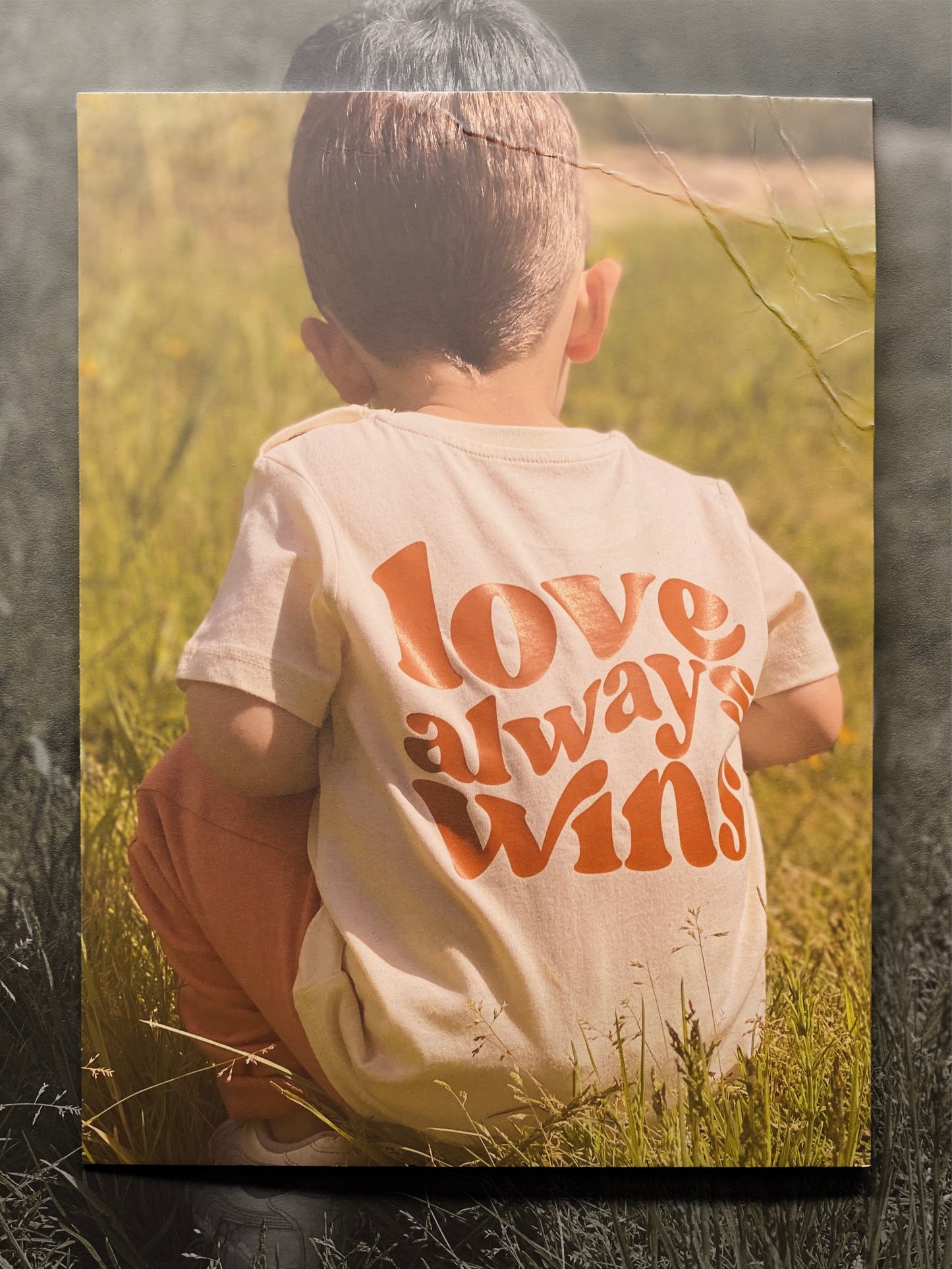 Love Always Wins Unisex Tee - Natural