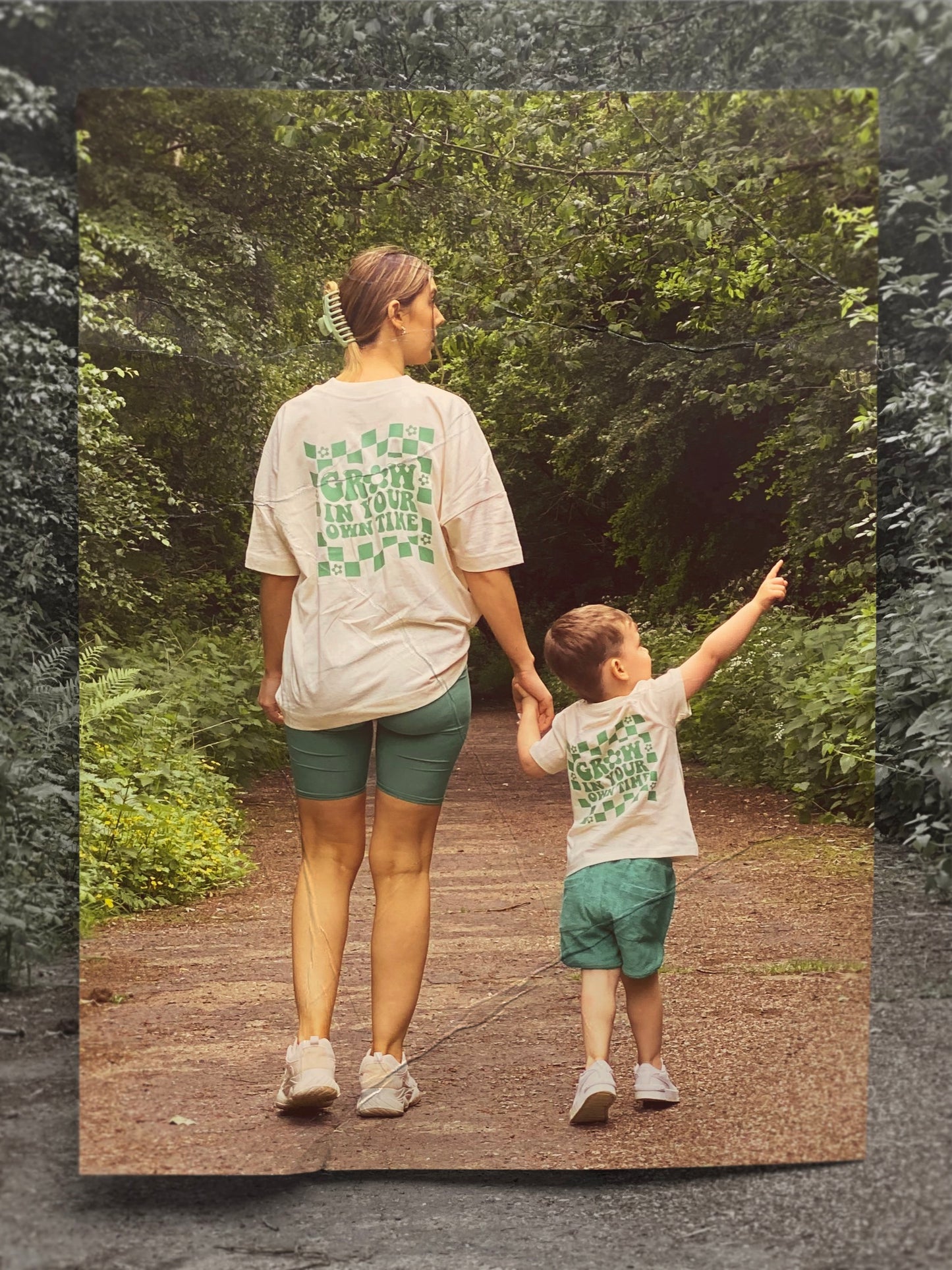 Grow In Your Own Time Unisex Tee - Natural