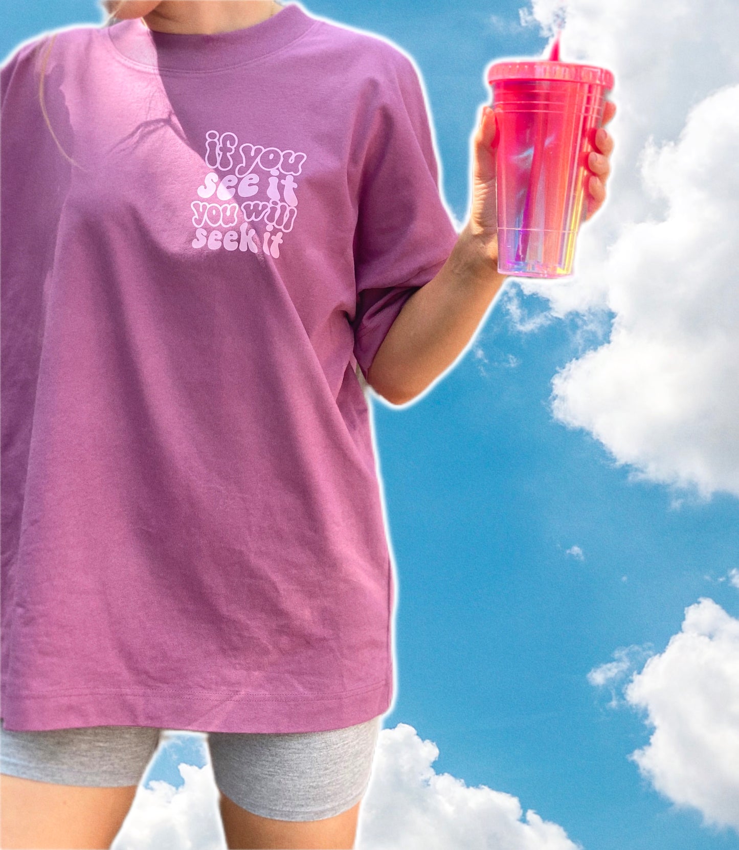 Don't Quit Your Day Dream Unisex Tee - Mauve