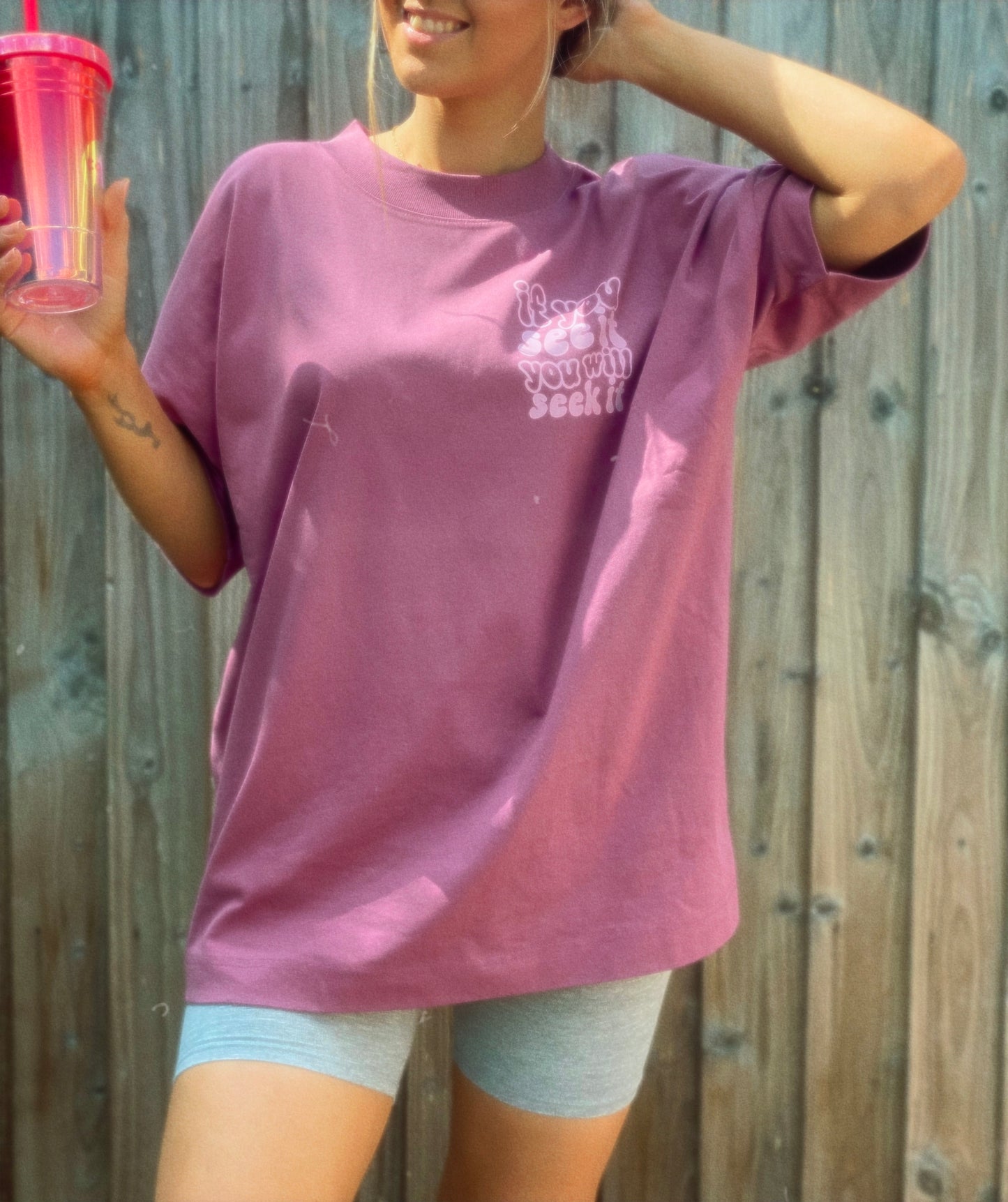 Don't Quit Your Day Dream Unisex Tee - Mauve